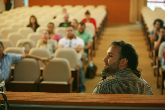 O arquiteto e mestre em museologia social, Rodrigo Cantarelli.